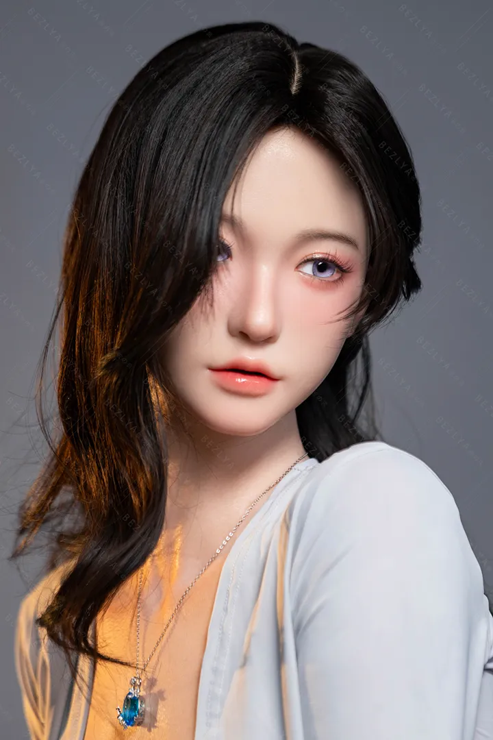 168cm (5ft6) E-cup Real Skin Texture Silicone Sex Doll Lillapruina, ROS Head